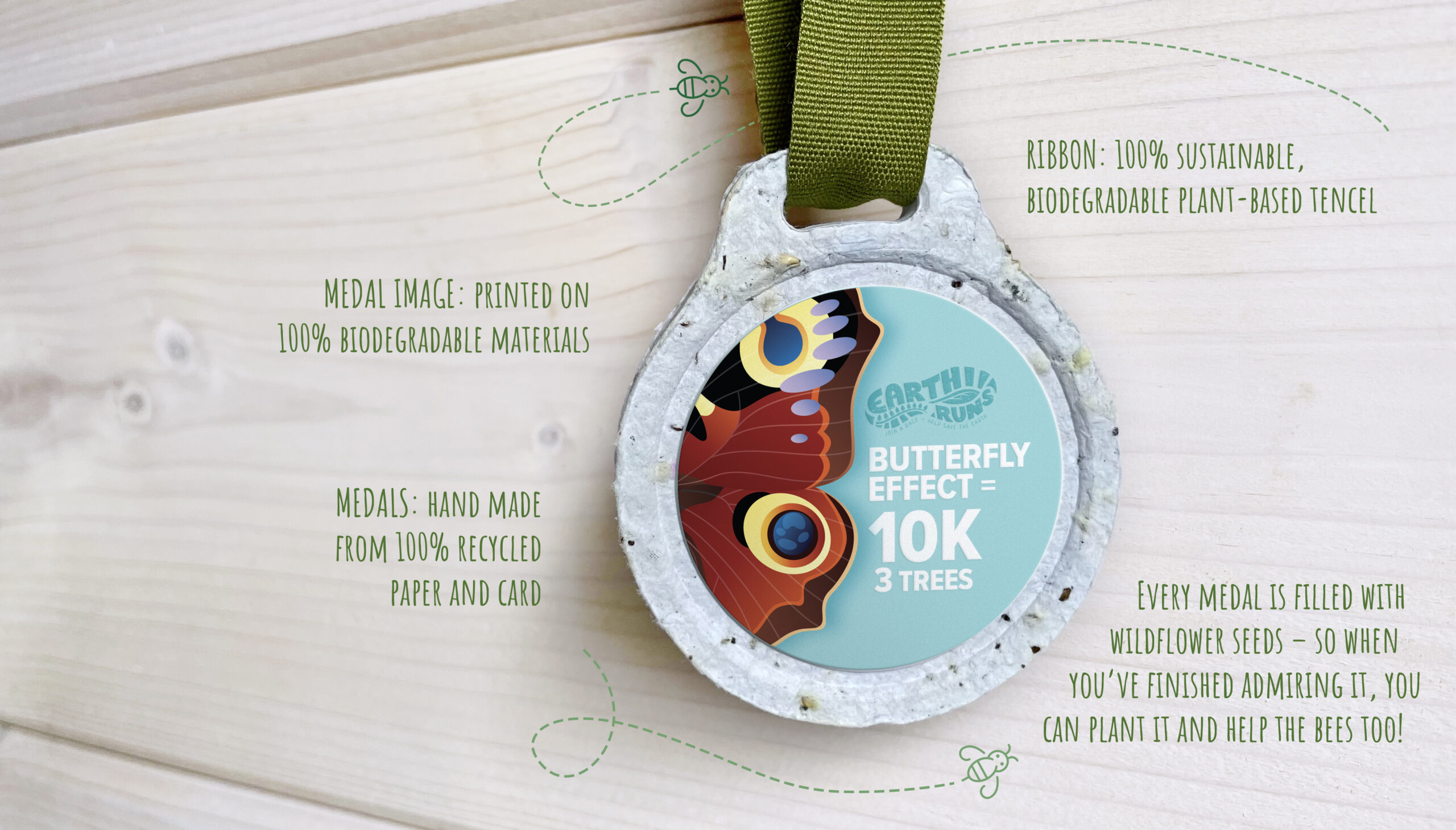 Sustainable medal